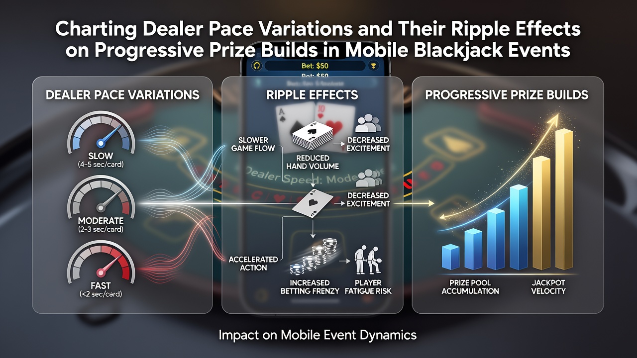 Visualisierung von Händler-Tempo-Schwankungen in mobilen Blackjack-Sessions mit progressiven Jackpots