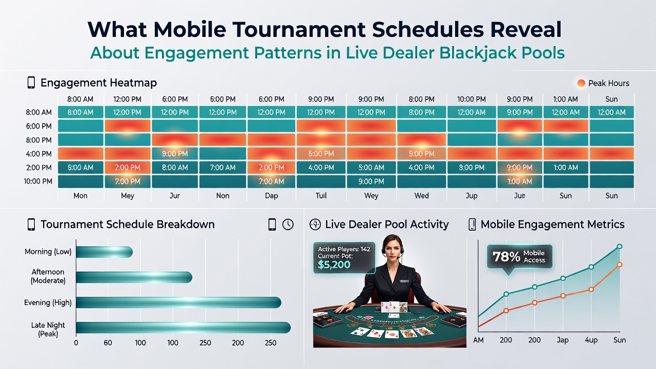 Analyse von Engagement-Patterns in mobilen Live-Blackjack-Turnieren